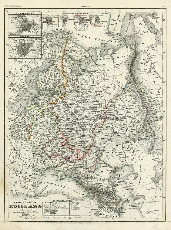 Russia in Europe, 1860