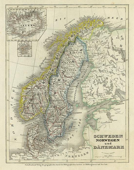 Scandinavia, 1860