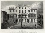 Gloucestershire, Cheltenham, Lee's Vittoria Hotel, 1826
