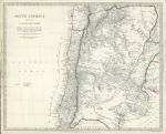 South America, Argentina & Chile, SDUK, 1844