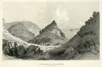 Devon, The Valley of Rocks, by George Rowe, 1840