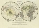 World, Isodynamic lines around the poles, 1860