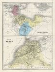 Africa, Tunisia, Tripoli & Morocco, 1883