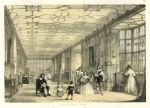 Derbyshire, Long Gallery at Haddon, Joseph Nash, 1839