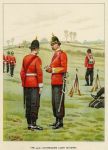43rd Oxfordshire Light Infantry, by G.D.Giles, 1890
