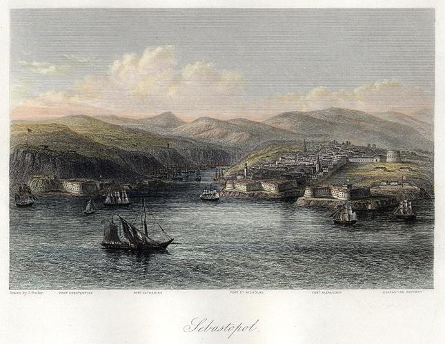 Ukraine, Sebastopol, 1845
