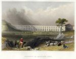 Turkey, Aqueduct of Baghtche Keui, 1845
