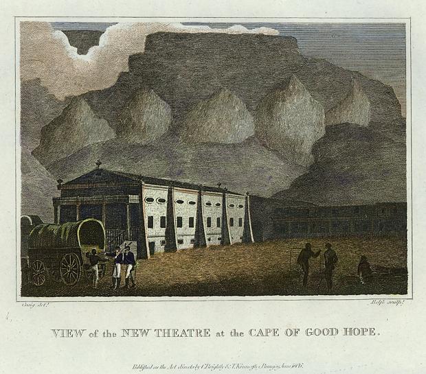 South Africa, Theatre at Cape Town, 1806