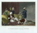 Turkey, Turkish Bashaw receiving a Petition, 1806