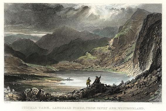 Westmoreland, Stickle Tarn & Langdale Pikes, 1833