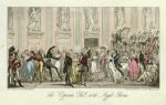 London, Egyptians Ball in the Argyle Rooms, Cruickshank, 1826
