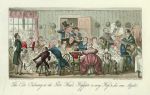 Regency Dining at Highgate (London), Cruickshank, 1826