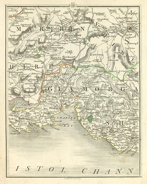 Glamorganshire, Carmarthen and Brecknockshire, 1794