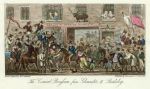 Comical Procession from Gloucester to Berkeley, Cruickshank, 1826