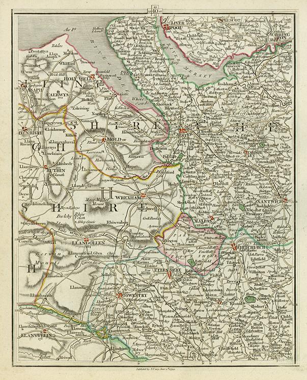 Cheshire, Shropshire and part of Wales, 1794