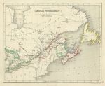 British Posession North America (Canada), 1846