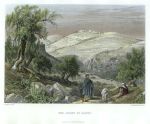 Jerusalem, Ascent of Olivet, after Harry Fenn, 1885