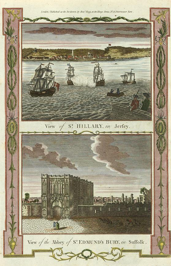 Jersey, St. Hillary & St.Edmundsbury in Suffolk, 1784