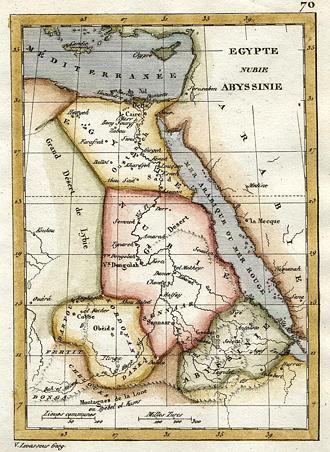Egypt & Ethiopia, 1830