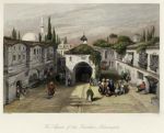 Turkey, Adrianople - Square of the Fountains, 1838