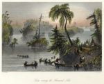 Canada, Scene among the Thousand Islands, 1841