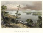 Canada, Bay of Quinte (Lake Ontario), 1841