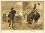 Australia, Swagman & Buck Jumper, 1888
