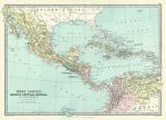 West Indies & Central America, 1885
