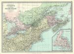 Eastern Canada & North East United States, 1885