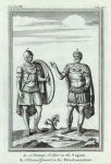 Roman Military, Soldiers Costumes, 1738