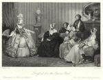 Dressed for the Opera Bal, Paris, 1844