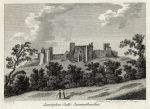 Wales, Llanstephan Castle, 1786