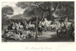 Meeting of the Hounds, near Paris, 1844