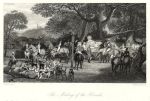 Meeting of the Hounds, near Paris, 1844