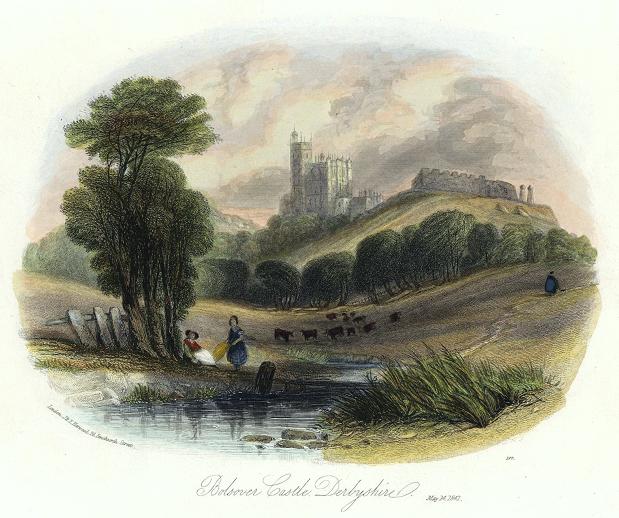 Derbyshire, Bolsover Castle, 1841