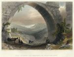 Turkey, Aqueduct of Baghtche Keui, 1845