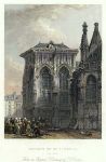 France, Dieppe, Church of St. Jacques, 1836