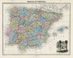 Spain & Portugal, 1883
