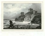 Scotland, Dunbar Castle, 1827
