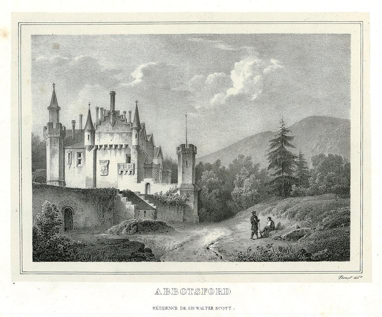 Scotland, Abbotsford, 1827
