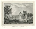 Scotland, Melrose Abbey, 1827