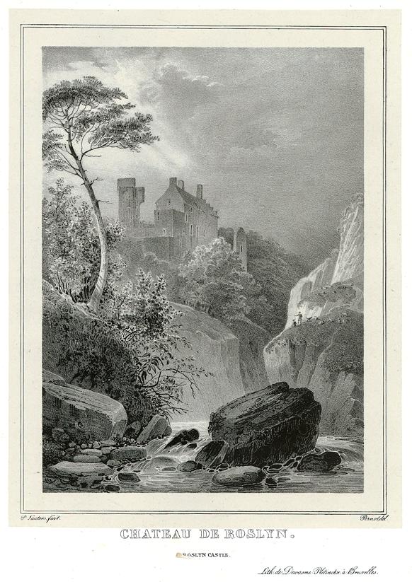 Scotland, Roslyn Castle, 1827