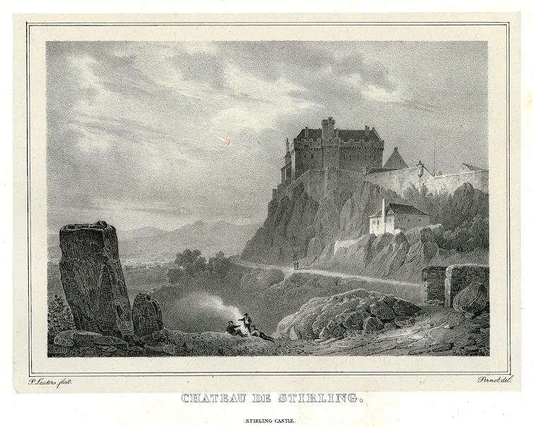 Scotland, Stirling Castle, 1827