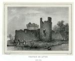 Scotland, Loch Leven Castle, 1827