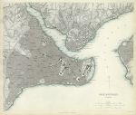 Turkey, Constantinople (Istanbul) plan, SDUK, 1844