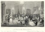 France, Paris, Soiree at Duke of Orleans, 1844