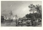 Lake District, Regatta on Lake Windermere, 1837