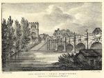 Shropshire, New Bridge & Abbey, 1824