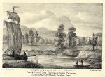 Worcs, Junction of the Teme & the Severn, 1824