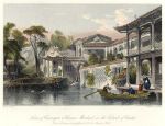 China, House of a Merchant in Canton, 1843